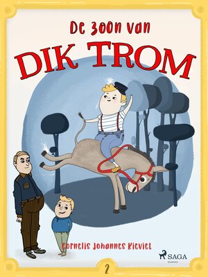 cover image of De zoon van Dik Trom